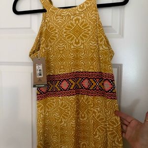 Mustard yellow Prana Maxi dress